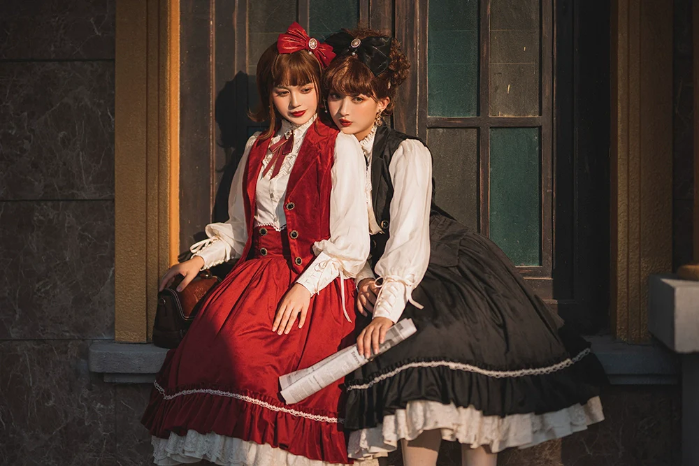 Rose Doll - Elegant Lolita Mutton Sleeve Blouse - Image 12