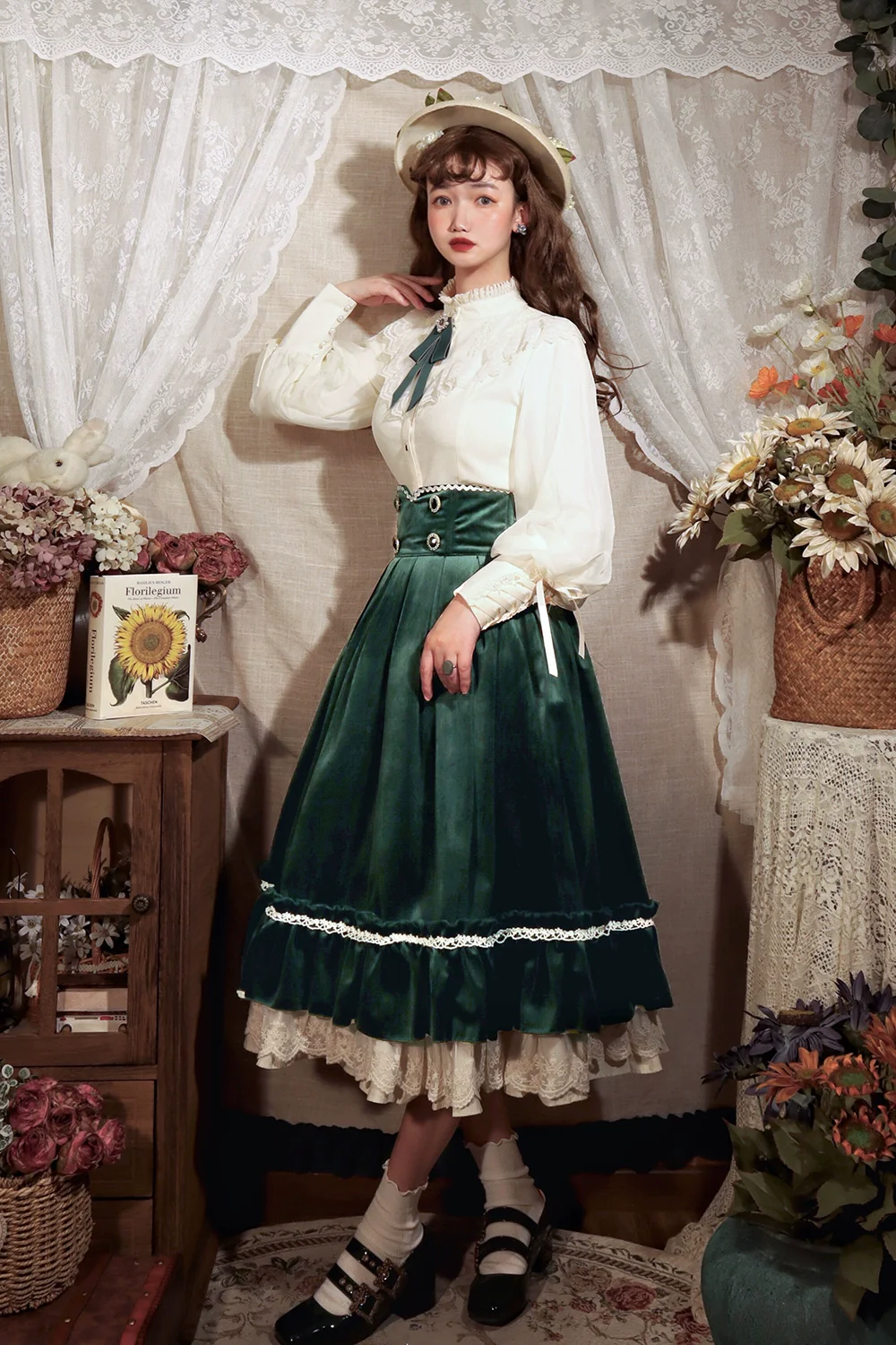 Rose Doll - Elegant Lolita Mutton Sleeve Blouse - Image 21