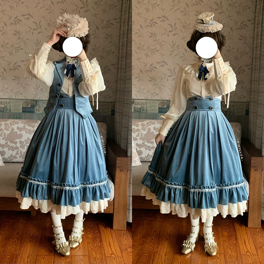 Rose Doll - Elegant Lolita Mutton Sleeve Blouse - Image 24