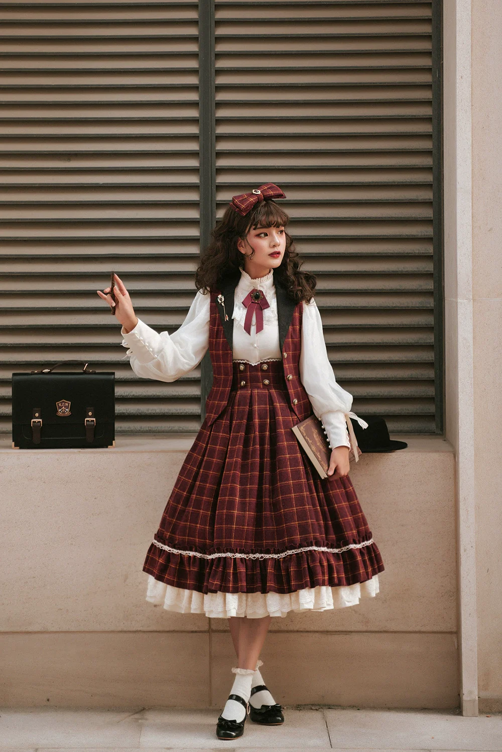 Rose Doll - Elegant Lolita Mutton Sleeve Blouse - Image 28