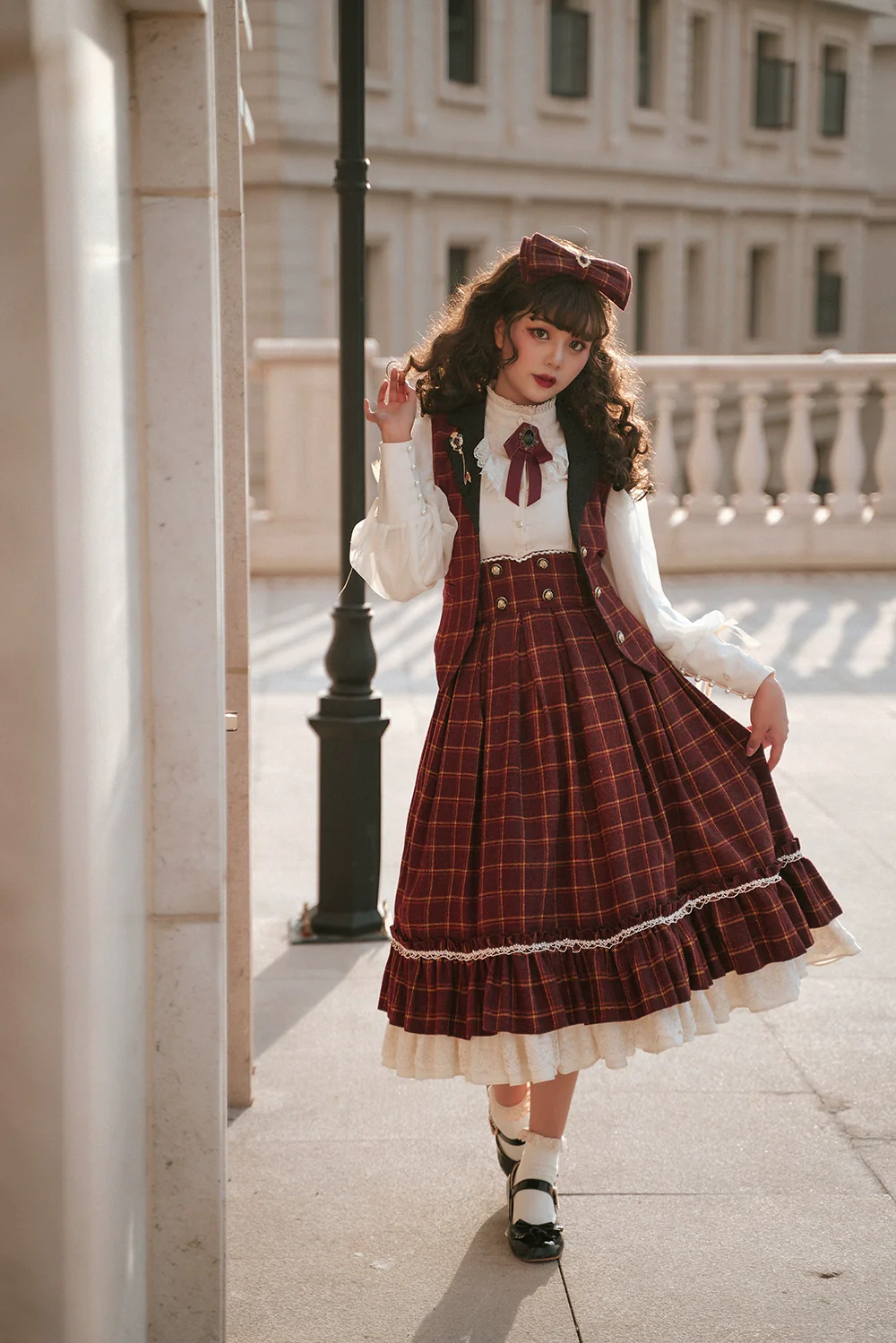 Rose Doll - Elegant Lolita Mutton Sleeve Blouse - Image 30