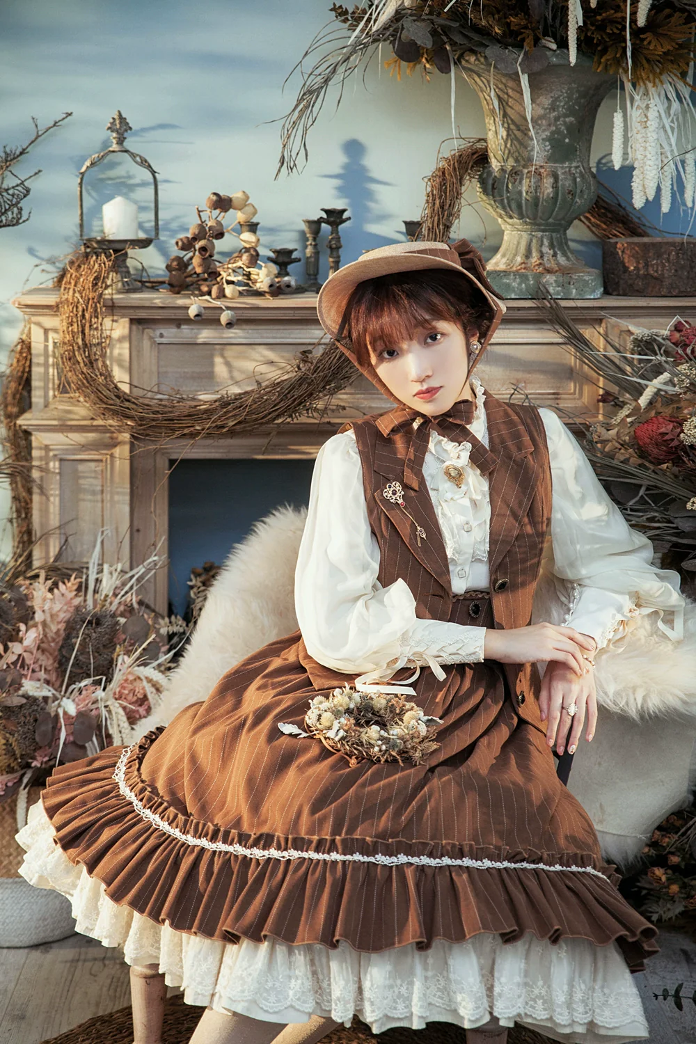 Rose Doll - Elegant Lolita Mutton Sleeve Blouse - Image 40