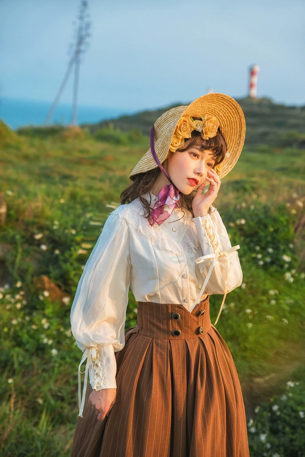 Rose Doll - Elegant Lolita Mutton Sleeve Blouse - Image 42