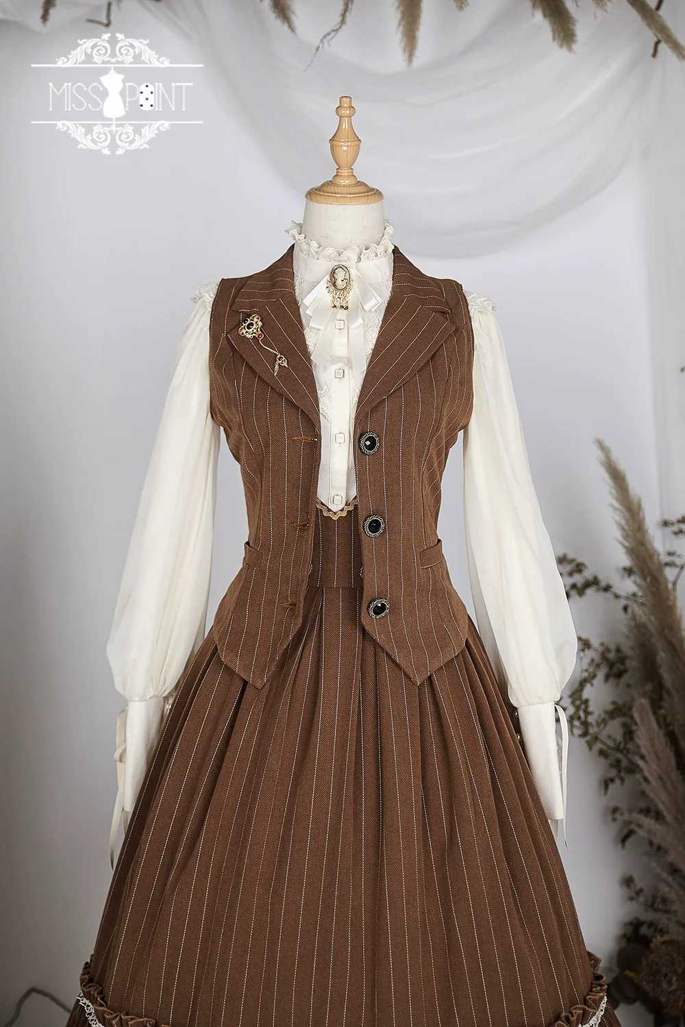 Rose Doll - Elegant Lolita Mutton Sleeve Blouse - Image 44