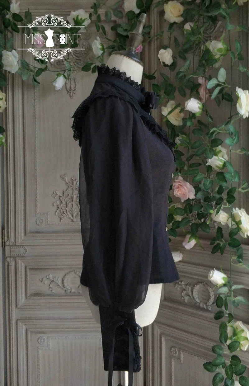 Rose Doll - Elegant Lolita Mutton Sleeve Blouse - Image 50