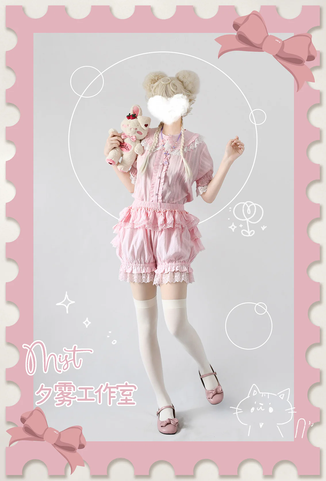 Lolita Innerwear Bloomers Multicolors Anti Exposure - Image 32