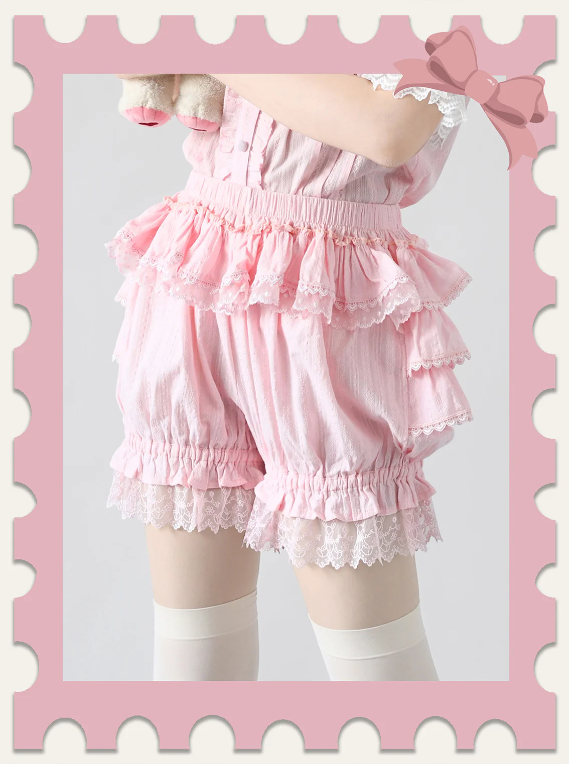 Lolita Innerwear Bloomers Multicolors Anti Exposure - Image 7