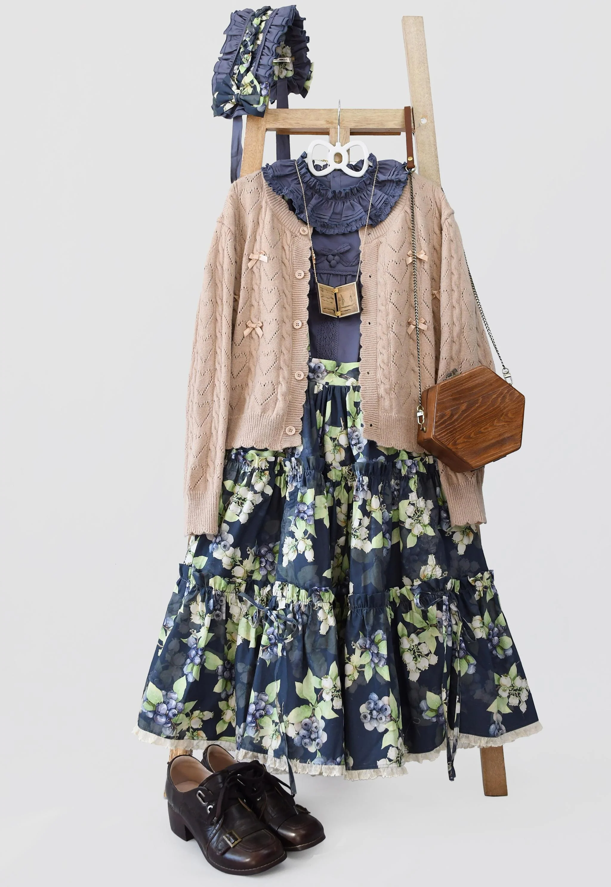 Hollow Out Long Sleeve Lolita Cardigan Multicolors - Image 27