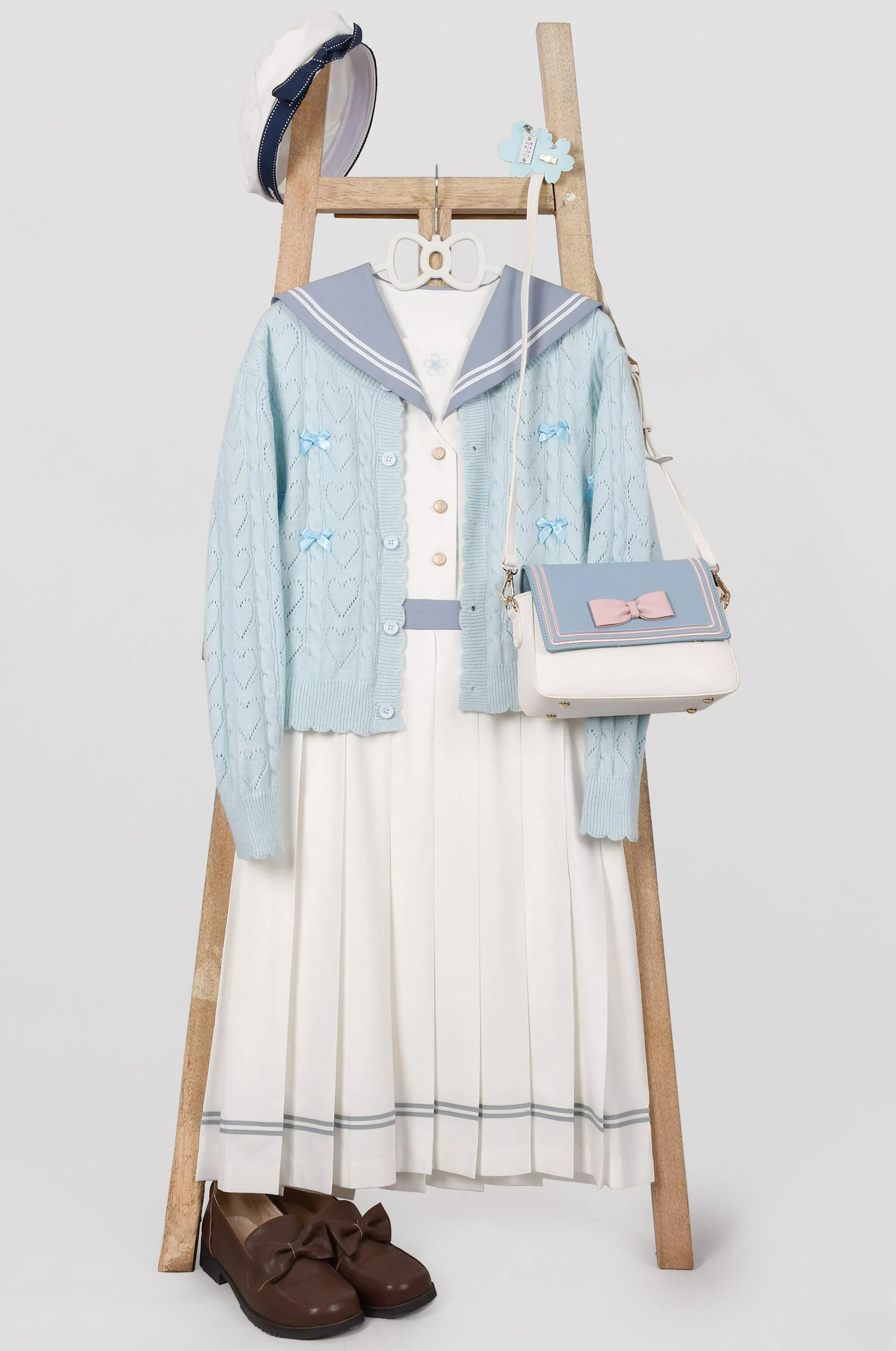 Hollow Out Long Sleeve Lolita Cardigan Multicolors - Image 29