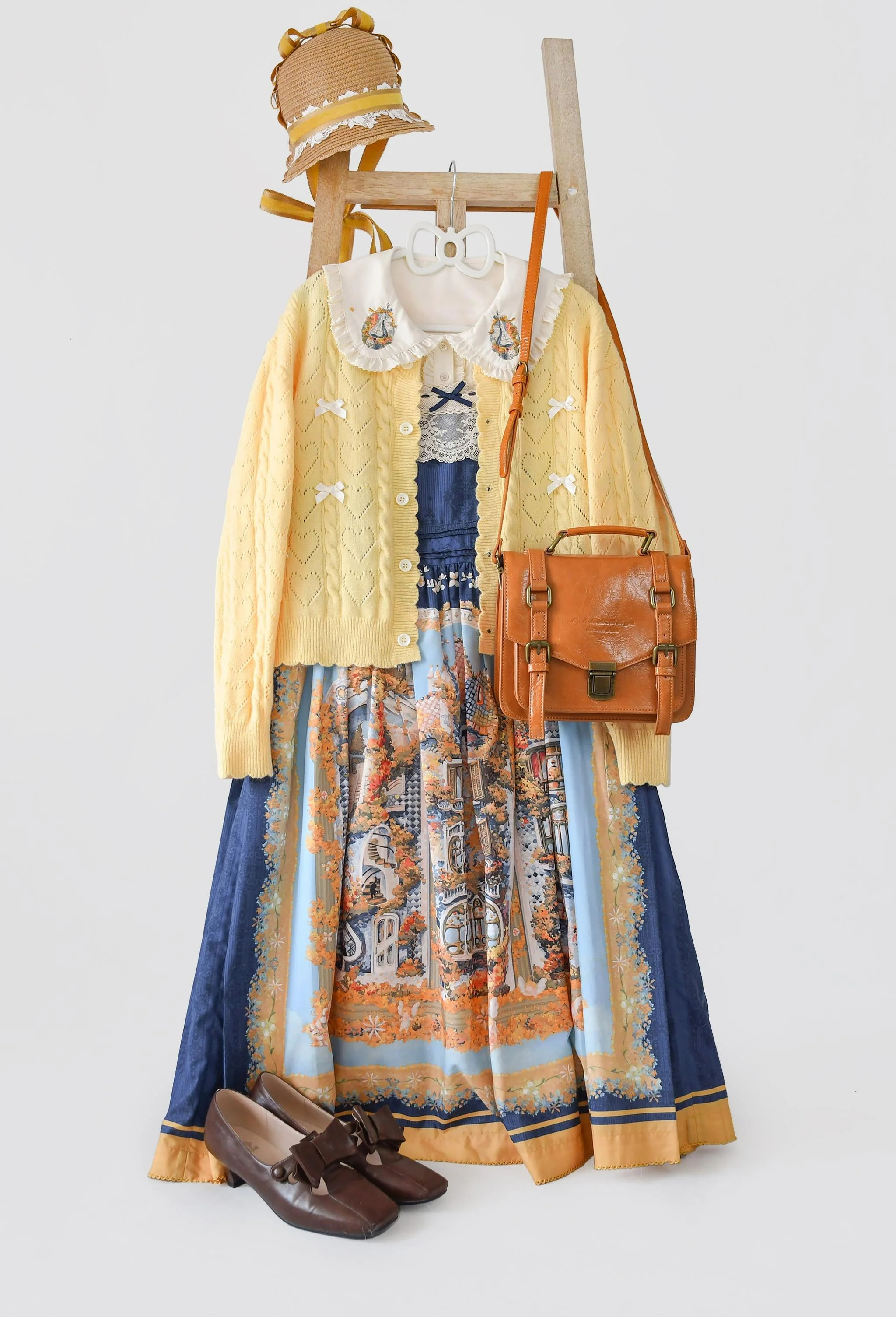 Hollow Out Long Sleeve Lolita Cardigan Multicolors - Image 33