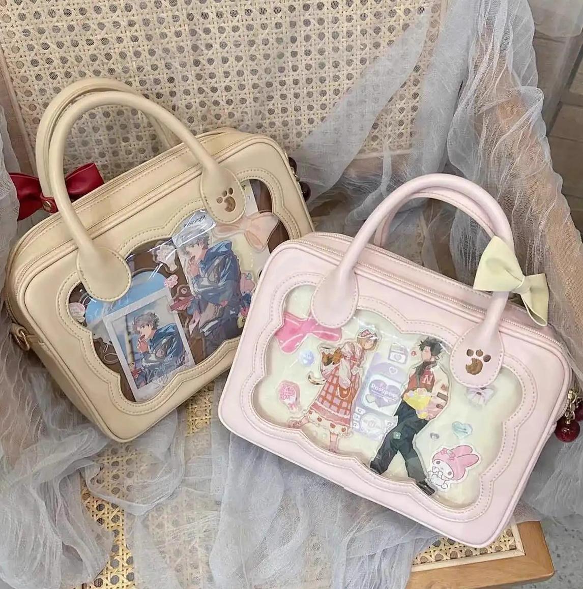 Morning Glory - Kawaii Lolita Bag Cherry Biscuit Shoulder Crossbody Handbag - Image 5