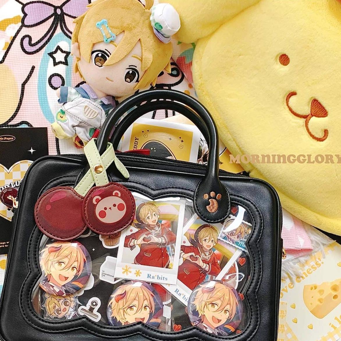 Morning Glory - Kawaii Lolita Bag Cherry Biscuit Shoulder Crossbody Handbag - Image 9
