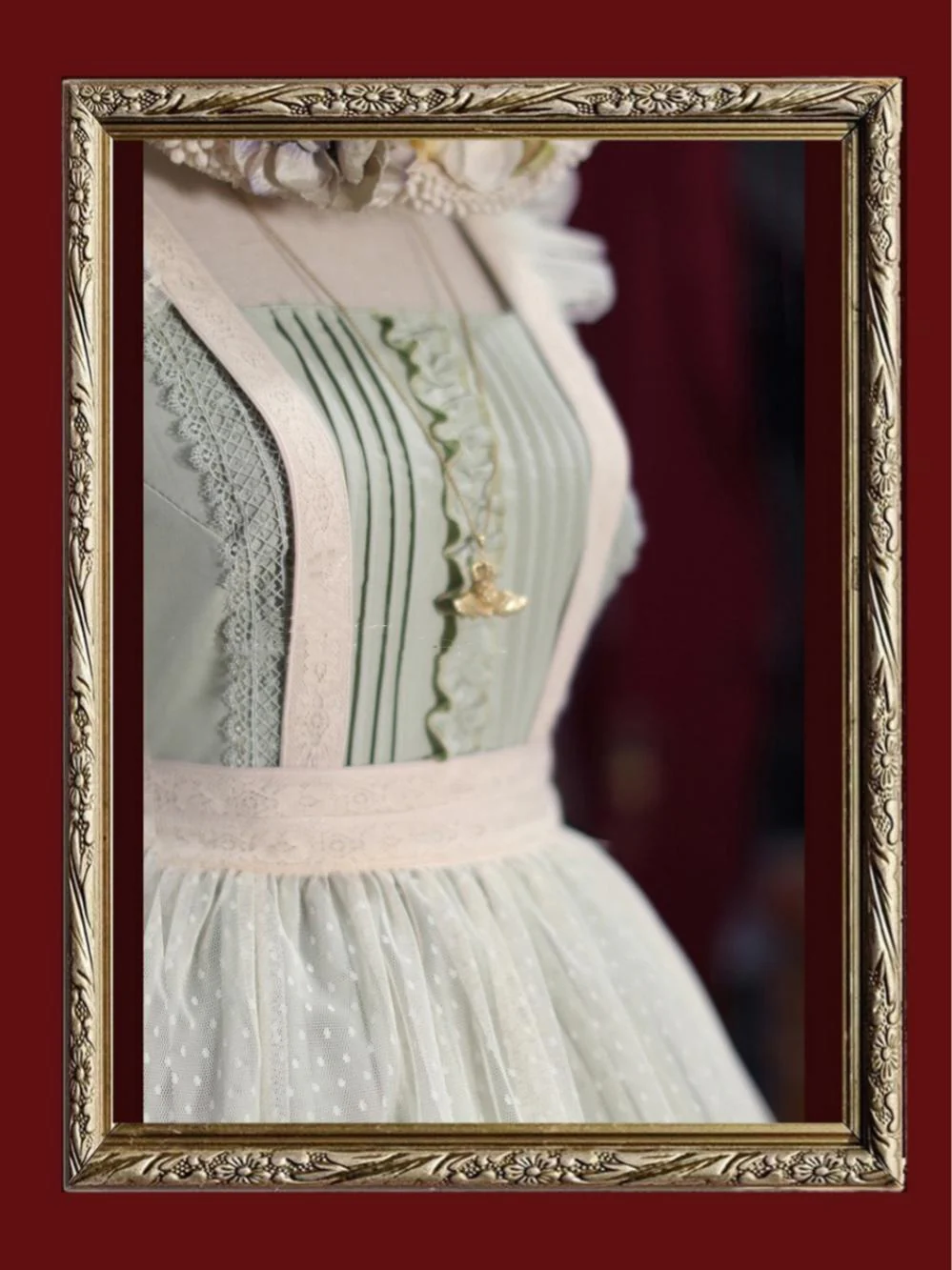 Nocturne Reminiscence - Elegant Lolita JSK Dress Multi-Wear Apron Dress Set - Image 36