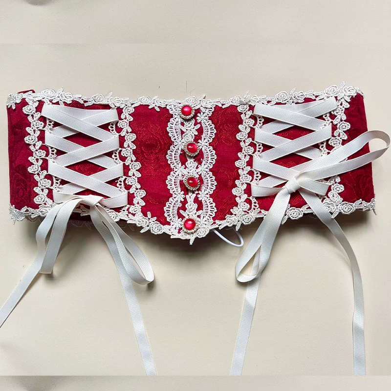 Plus Size Lolita Lace Corset - Image 10