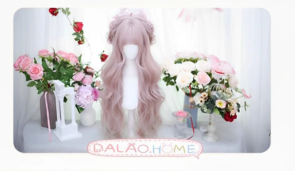 Dalao Home - Wen Wen - Natural Lolita Wigs Long Curly Hair - Image 6