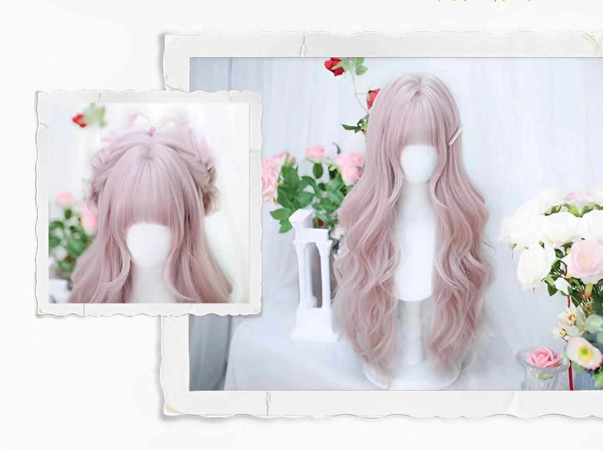 Dalao Home - Wen Wen - Natural Lolita Wigs Long Curly Hair - Image 7