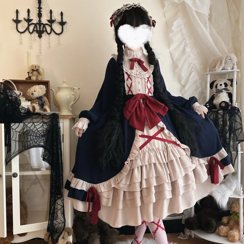 Halloween Plus Size Lolita OP Dress - Image 10