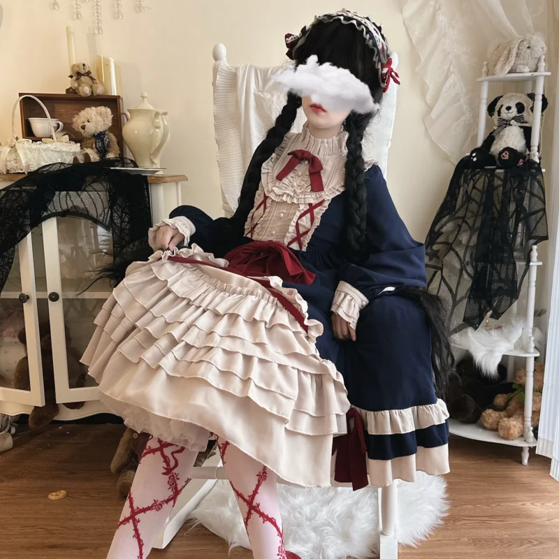 Halloween Plus Size Lolita OP Dress - Image 12