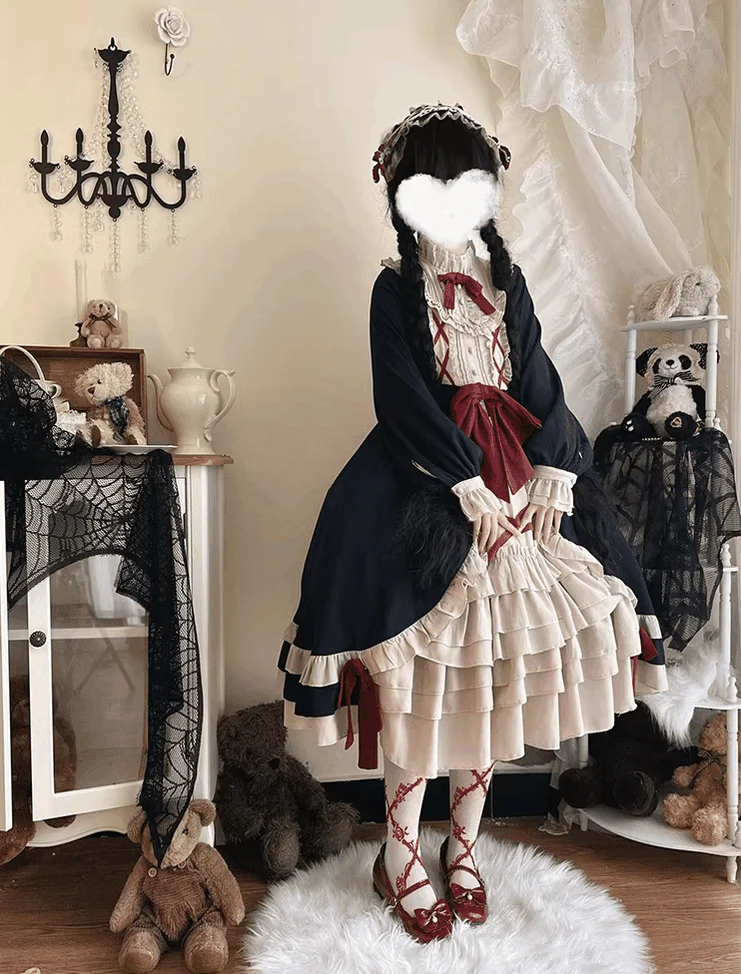 Halloween Plus Size Lolita OP Dress - Image 14