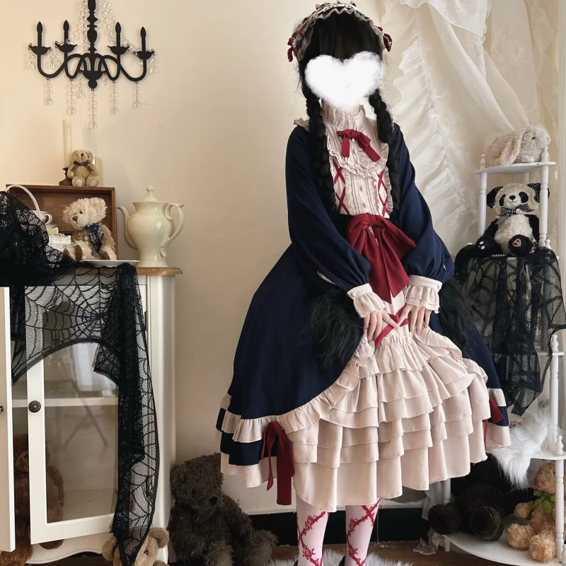Halloween Plus Size Lolita OP Dress - Image 16