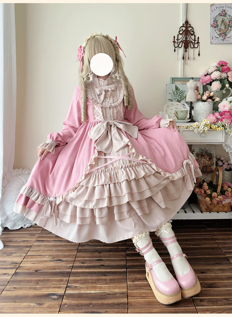 Halloween Plus Size Lolita OP Dress - Image 17