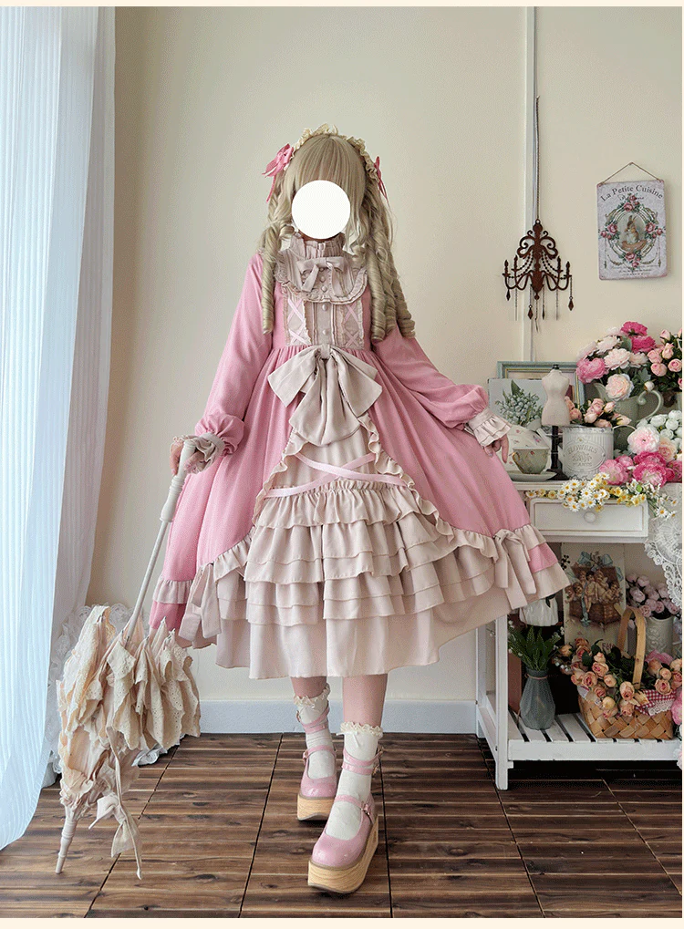 Halloween Plus Size Lolita OP Dress - Image 18