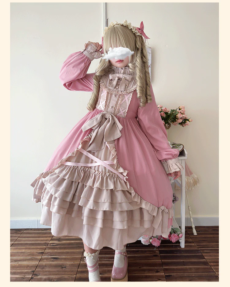 Halloween Plus Size Lolita OP Dress - Image 19