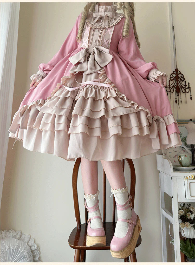 Halloween Plus Size Lolita OP Dress - Image 20
