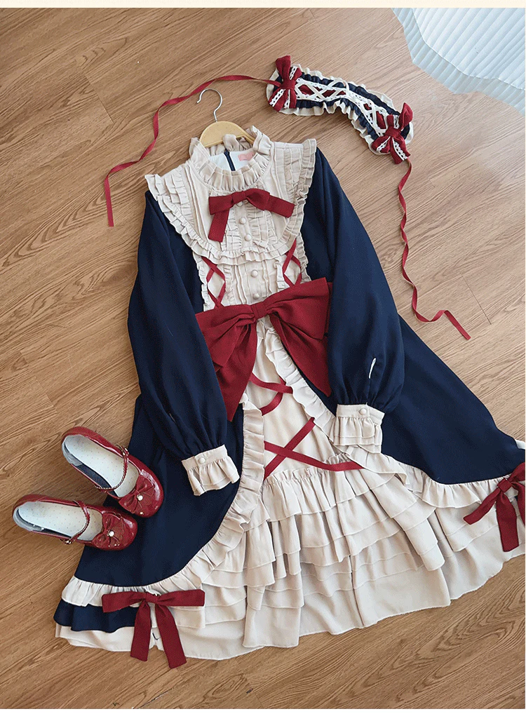 Halloween Plus Size Lolita OP Dress - Image 3