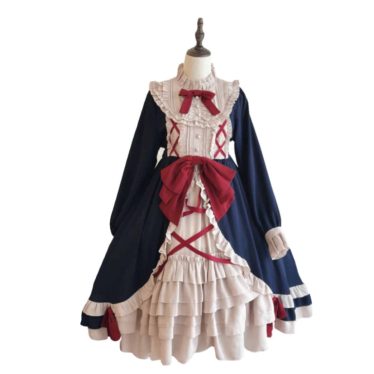 Halloween Plus Size Lolita OP Dress - Image 4