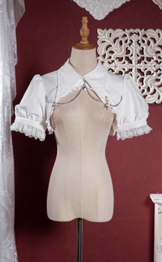 Contract Cross - Gothic Lolita Elegant Bubble Bolero - Image 2