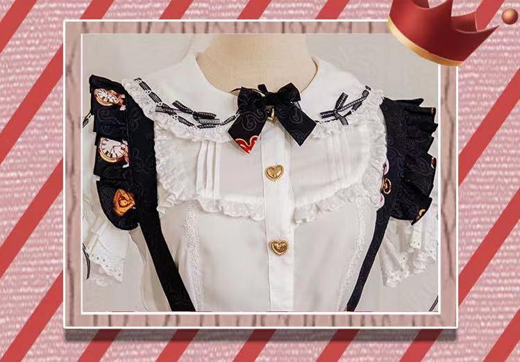 Ocelot - Crown Bear - Kawaii Lolita SK Daily Chiffon Skirt - Image 32