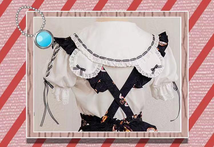 Ocelot - Crown Bear - Kawaii Lolita SK Daily Chiffon Skirt - Image 33
