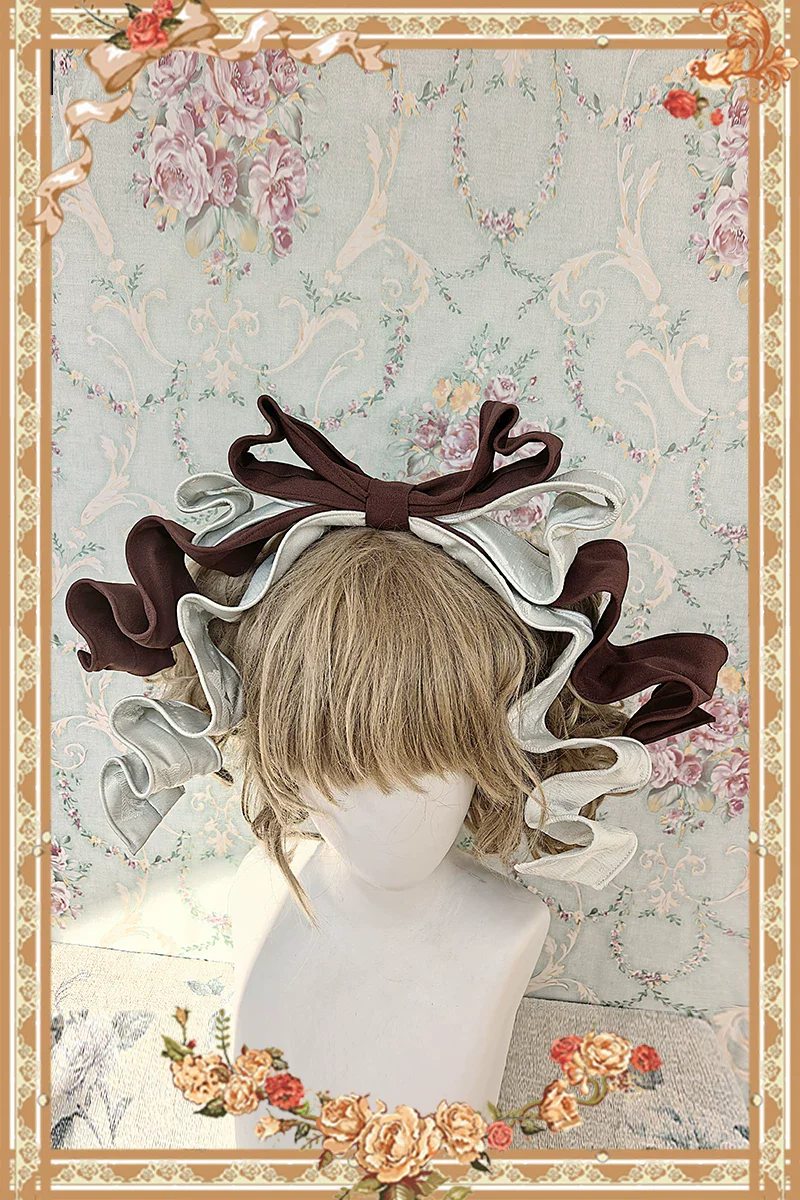 Chandelier - Old School Lolita OP Dress, Polka Dot, Chandelier Print - Image 20