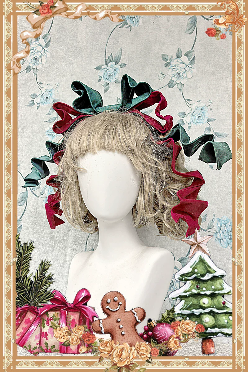 Chandelier - Old School Lolita OP Dress, Polka Dot, Chandelier Print - Image 25