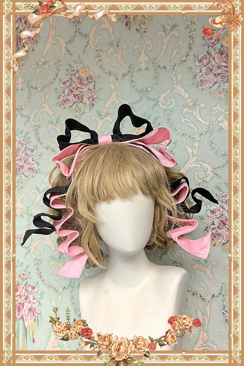 Chandelier - Old School Lolita OP Dress, Polka Dot, Chandelier Print - Image 26
