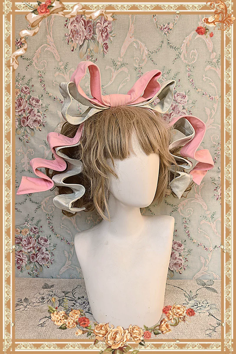 Chandelier - Old School Lolita OP Dress, Polka Dot, Chandelier Print - Image 27