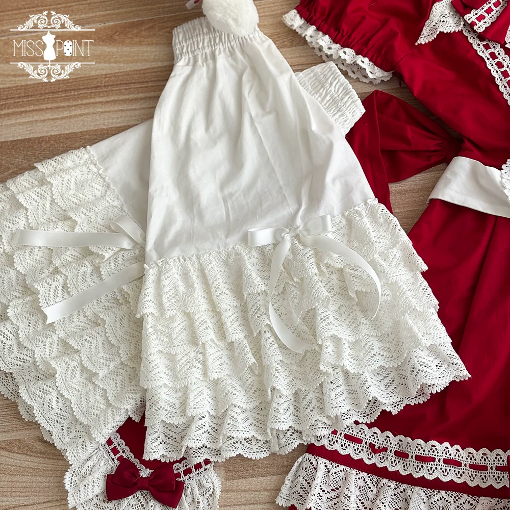 Vintage Petal Rabbit - Old School Lolita Headdress Suit With Bunny Ear - Image 24