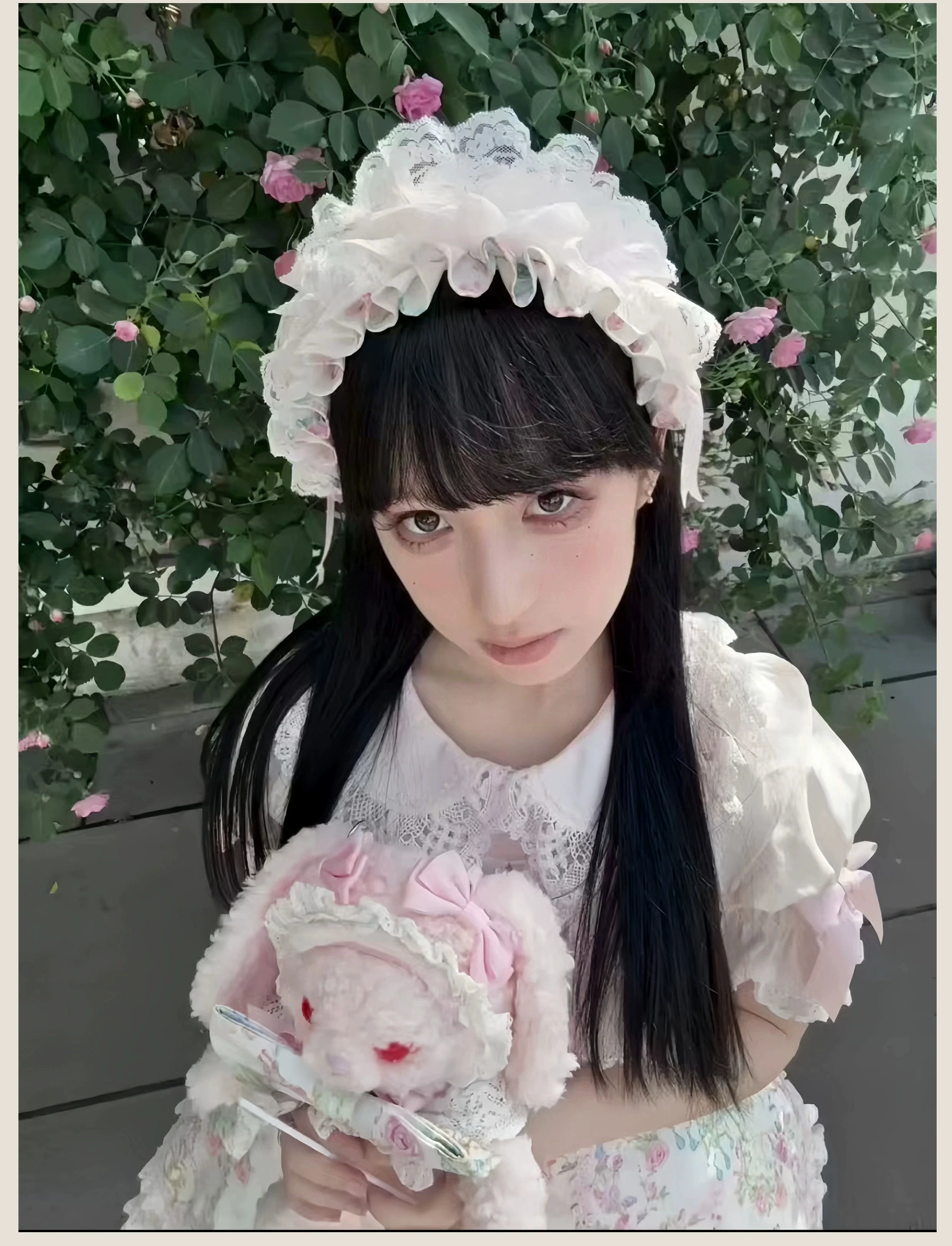 Spring 2025 - Floral Old School Lolita JSK Dress, Lace Trims - Image 18