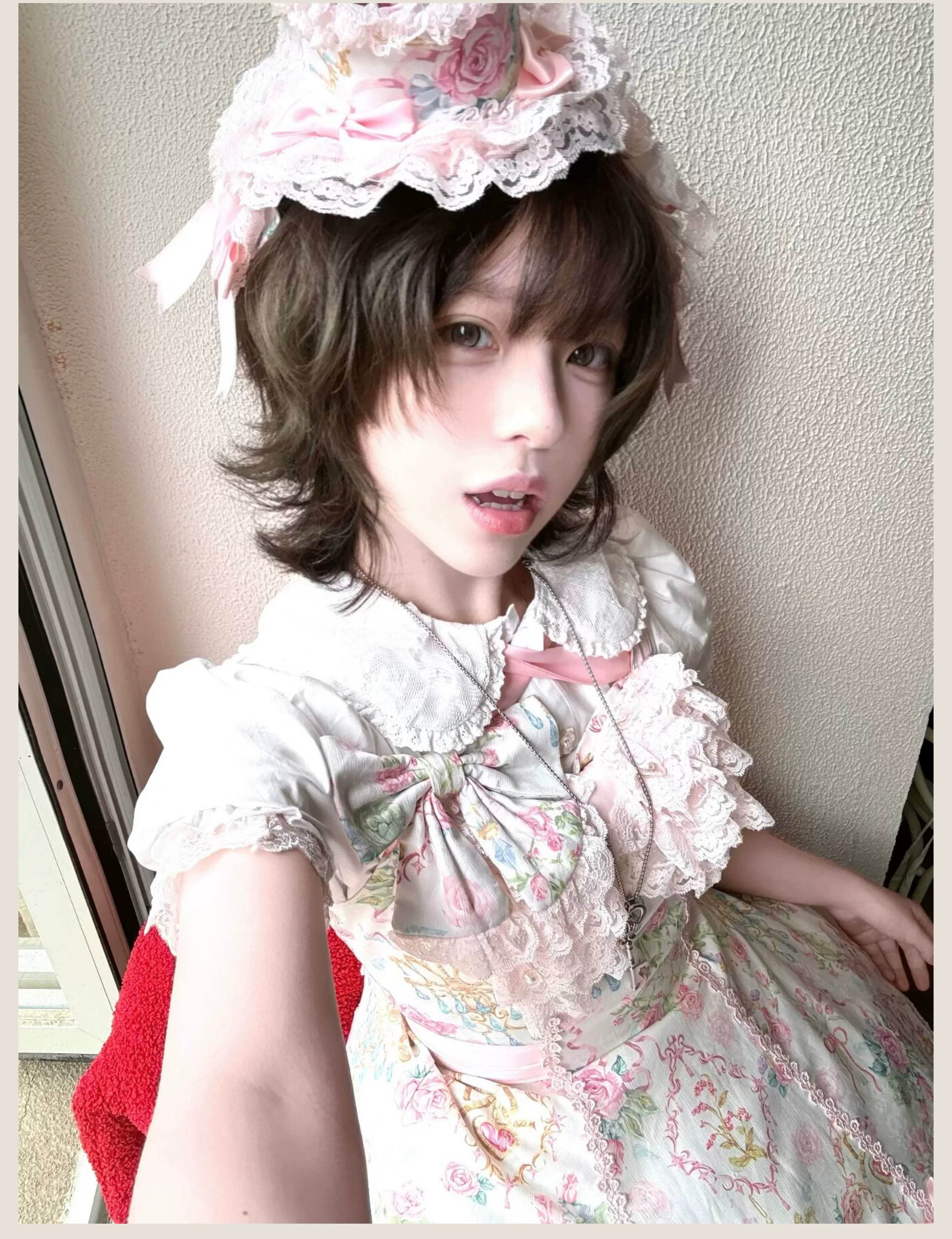 Spring 2025 - Floral Old School Lolita JSK Dress, Lace Trims - Image 32