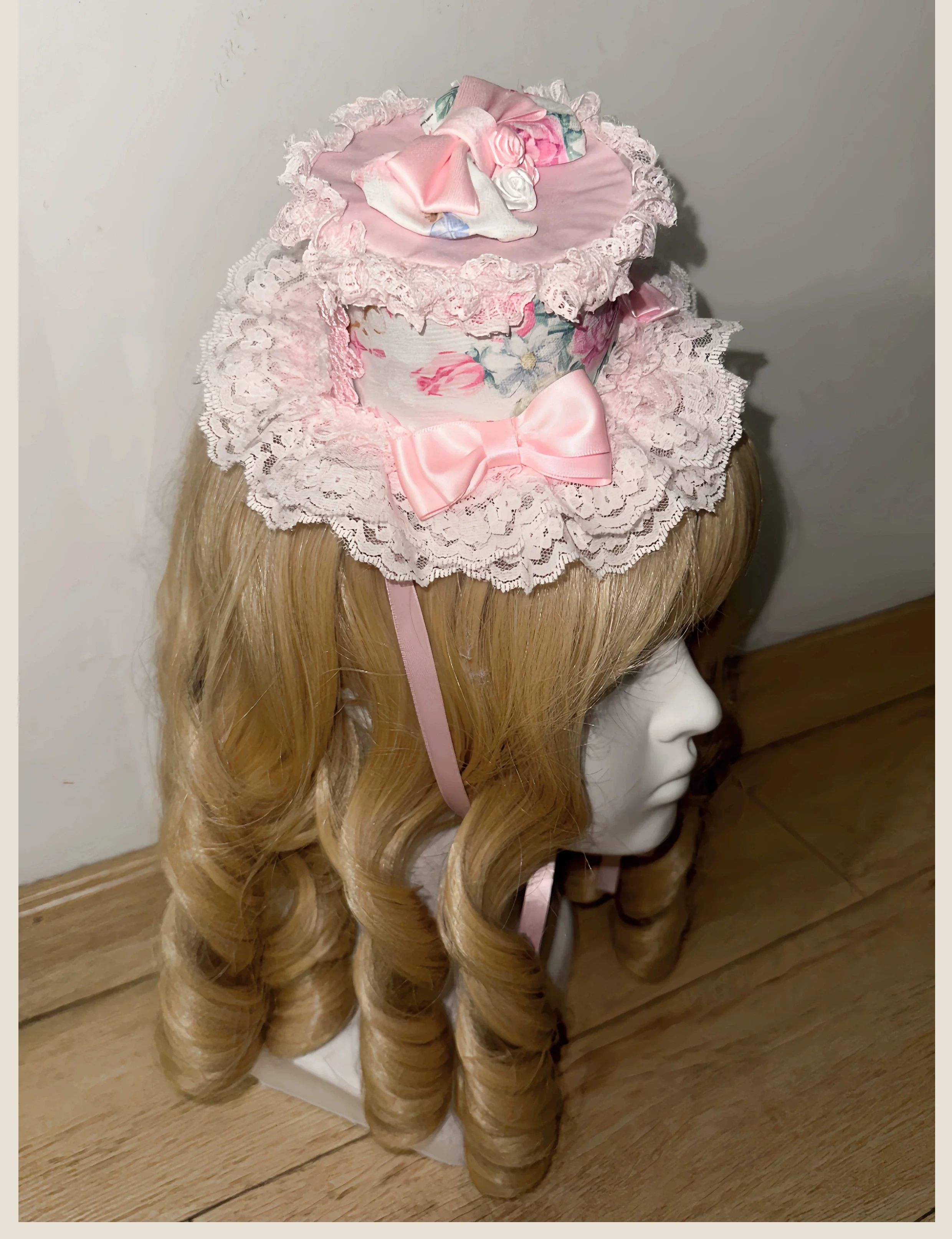 Spring 2025 - Floral Old School Lolita JSK Dress, Lace Trims - Image 43