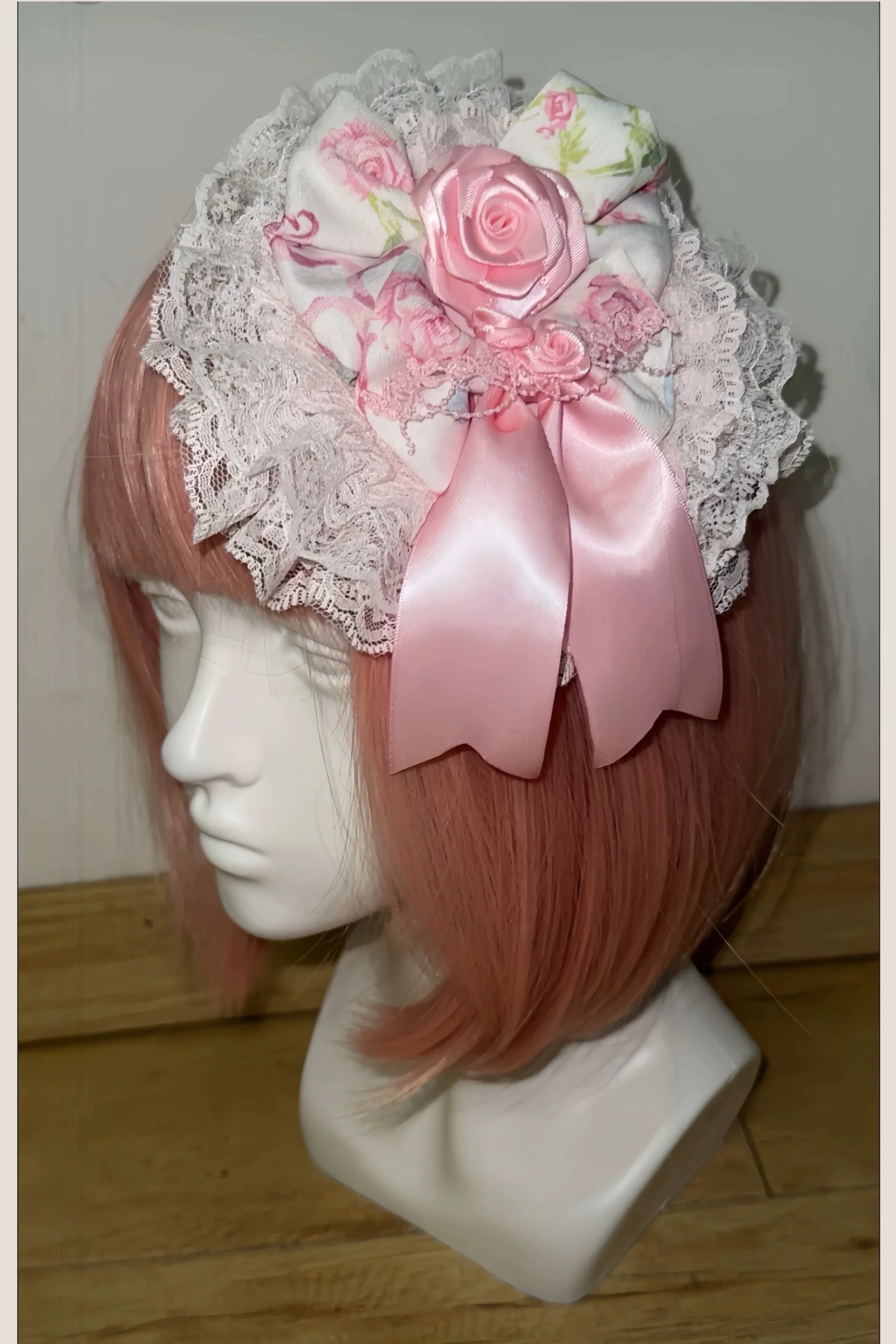 Spring 2025 - Floral Old School Lolita JSK Dress, Lace Trims - Image 44