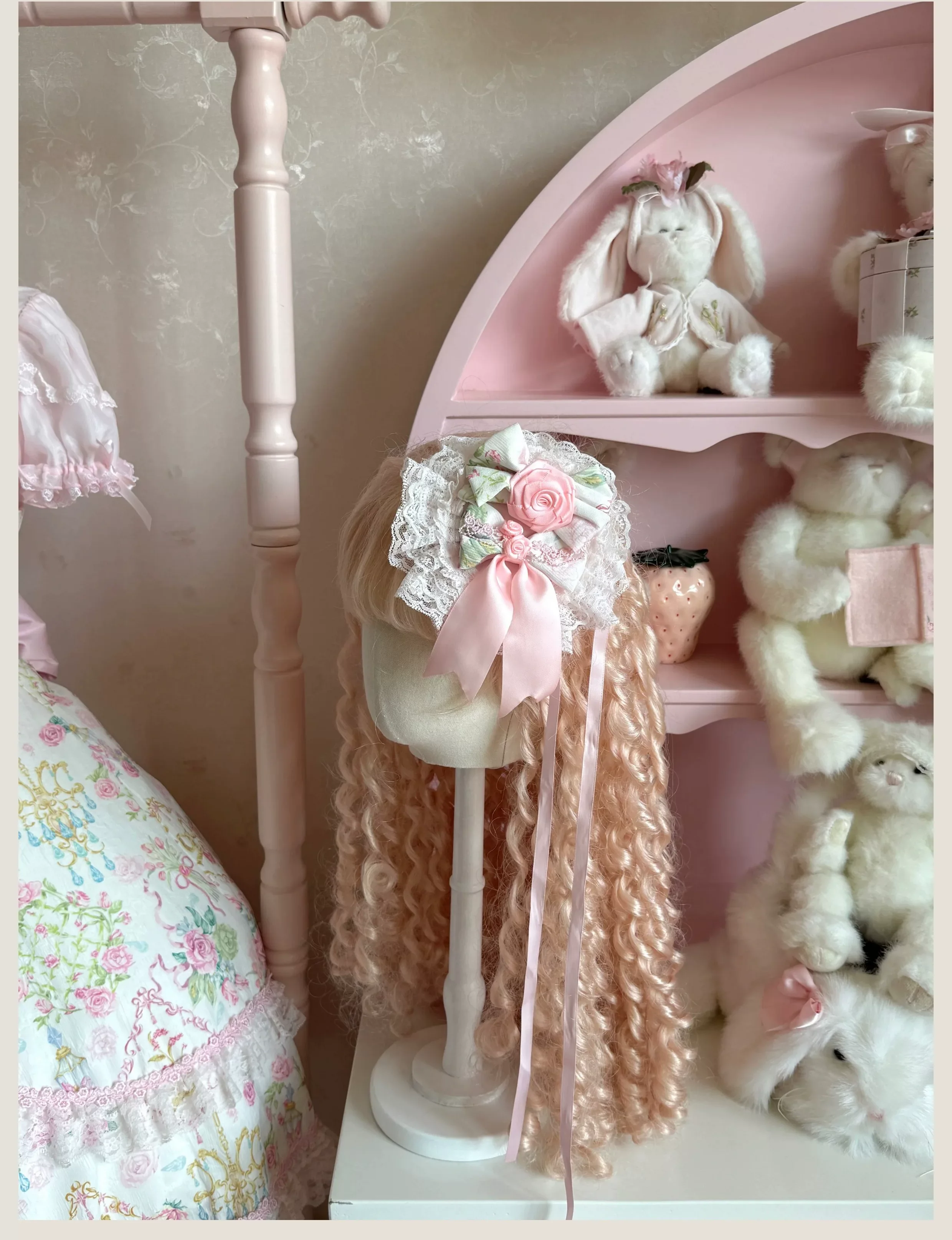 Spring 2025 - Floral Old School Lolita JSK Dress, Lace Trims - Image 52