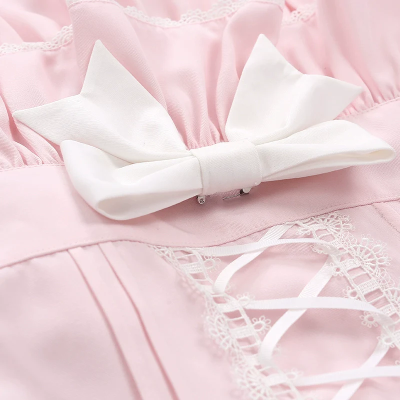 To Alice - Old School Lolita Salopette Suit Tiered Dress - Image 15