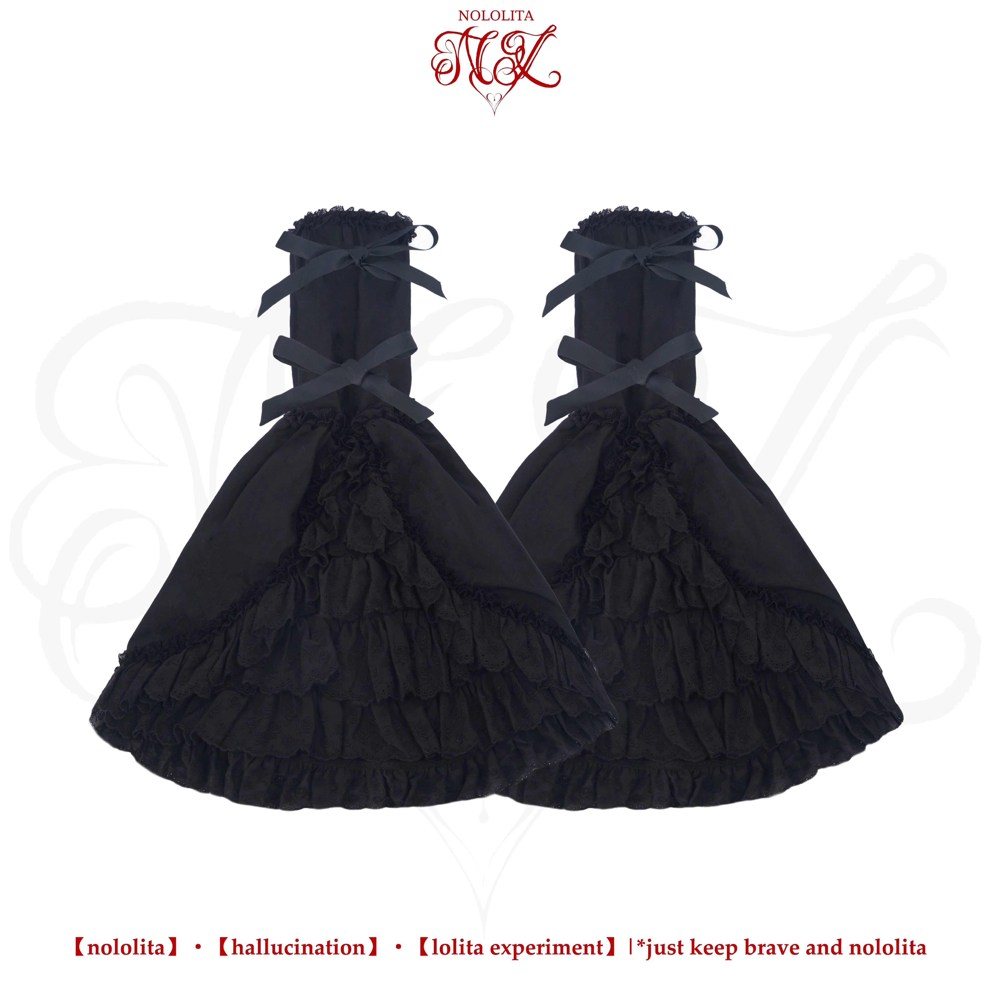 Nightingale - Old School Lolita Shirt, Detachable Sleeves - Image 20
