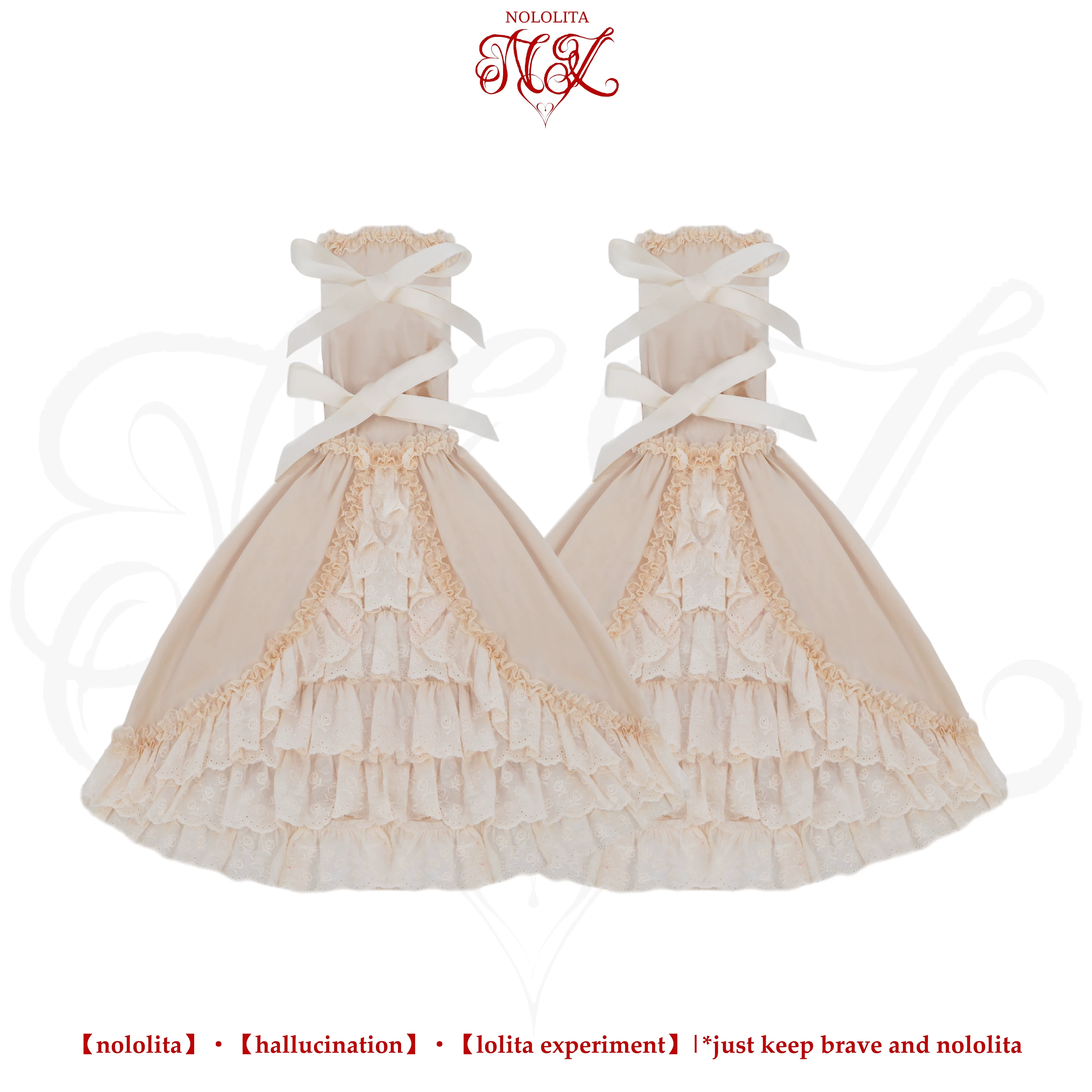 Nightingale - Old School Lolita Shirt, Detachable Sleeves - Image 21
