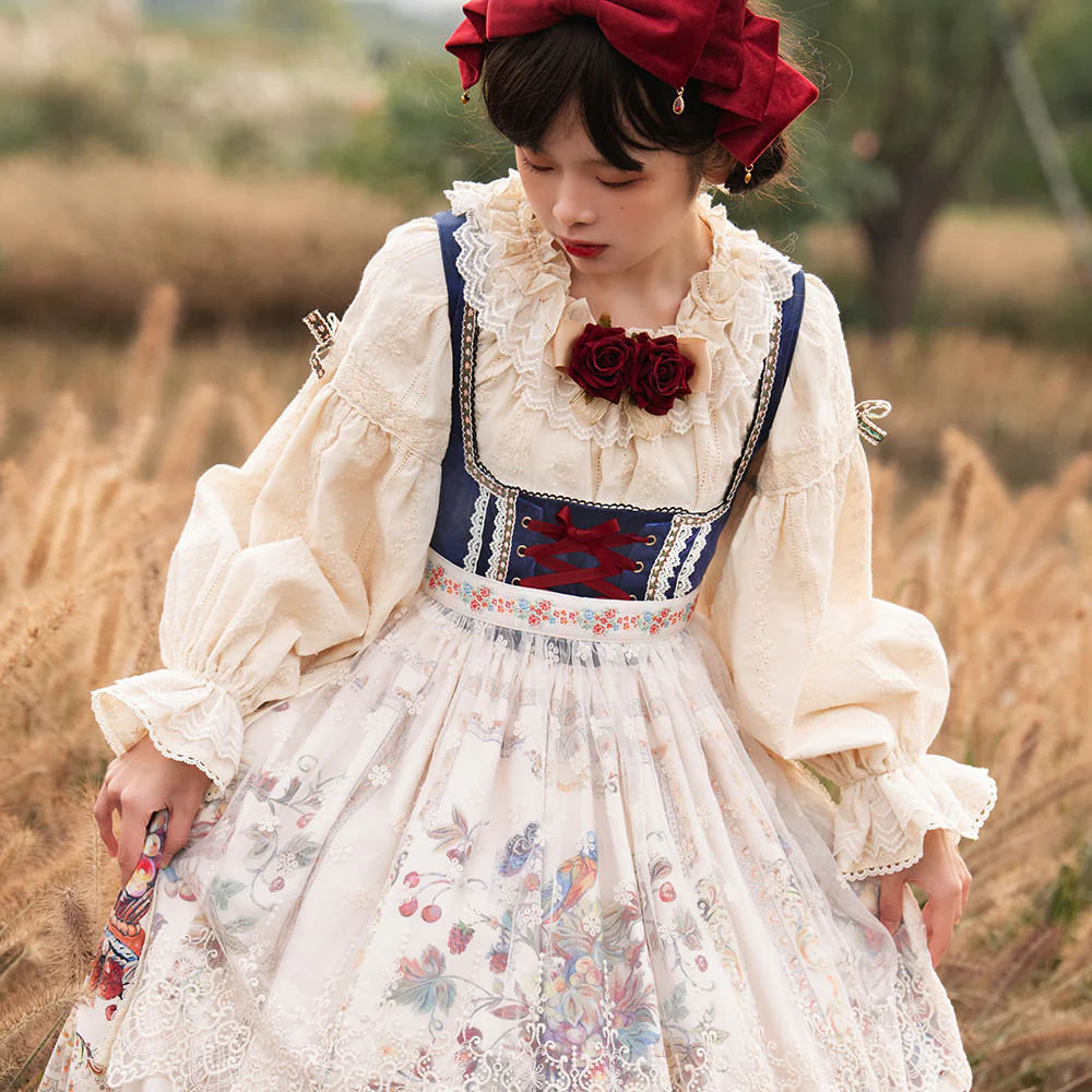 Rich Hymn - Lolita Bavarian Long Velvet JSK - Image 18