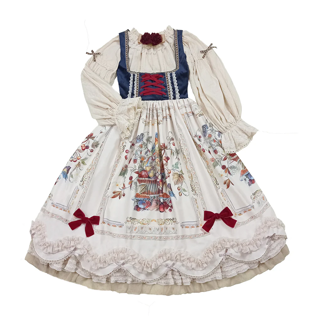 Rich Hymn - Lolita Bavarian Long Velvet JSK - Image 19