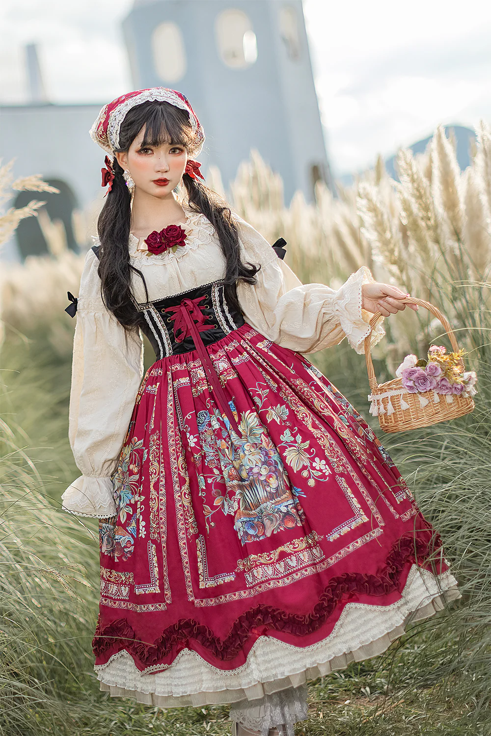 Rich Hymn - Lolita Bavarian Long Velvet JSK - Image 29