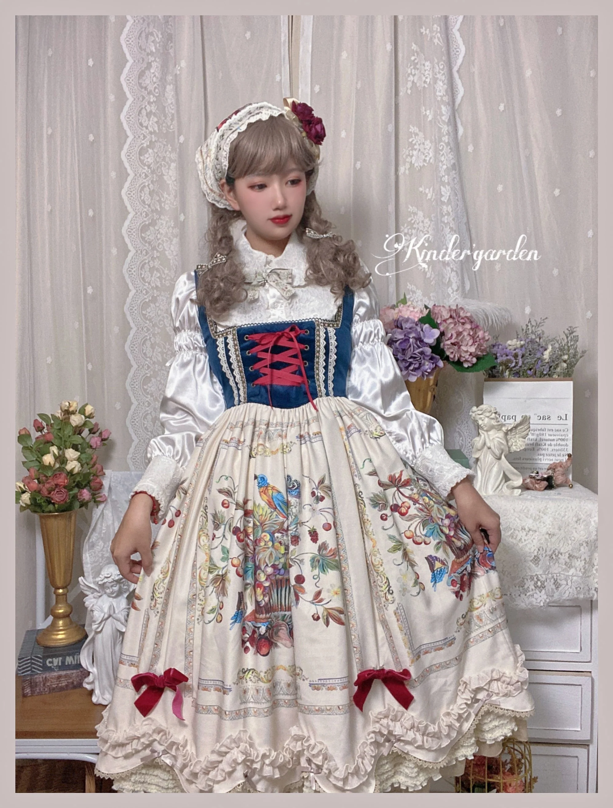 Rich Hymn - Lolita Bavarian Long Velvet JSK - Image 33